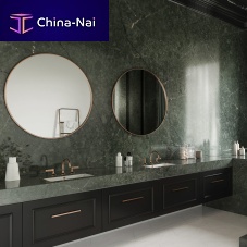 Double vanity top Jardin EmeraldSilestone®