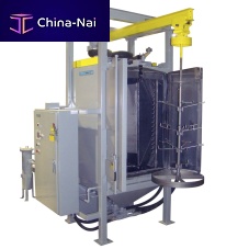 Hook shot blasting machine for metalautomaticturbine