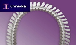 Belt brush handlingplastic