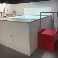 Above-ground rehabilitation basin Heat Tub