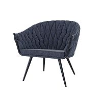 Contemporary armchair NEPTUNEfabricpolyurethanelacquered steel