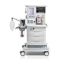 Trolley-mounted veterinary anesthesia workstation WATO EX-35Vet