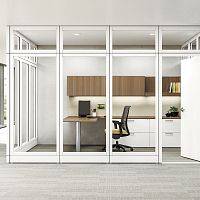 Removable partition CETRAfixedmodularglass