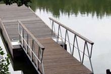 Floating dock AFPmooringfor marinaspolyethylene
