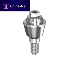 Titanium implant abutment Straight Multi Unit Titanium Abutmentinternal hexagonstraightmulti-unit