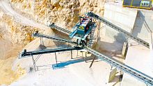 Vibrating screener TE seriesfor bulk materialsinclinedheavy-duty