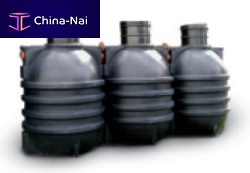 Sludge domestic wastewater treatment plant polyethylene
