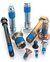 Screw with hexagonal head self-locking
