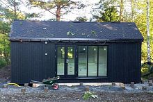 Eco-friendly house modularcontemporarywooden frame