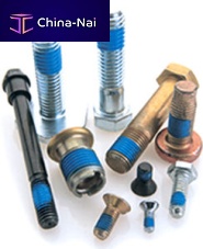 Screw with hexagonal head self-locking
