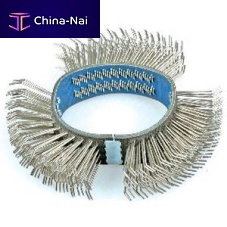 Circular brush cleaningmetal wirefor automotive applications