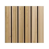 Acoustic wall panel SLATSfor partition wallMDFplywood