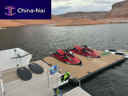 Floating dock Searaft, 5x4m, double Jetski dockjet-ski drive-onfor marinas