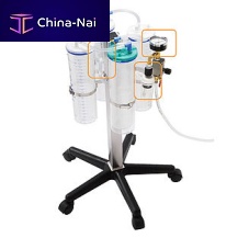 Pneumatic surgical suction pump 1199010on casters