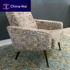 Traditional armchair HOLLANDEZfabricwith armrests