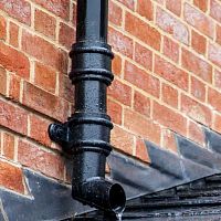 Aluminum rainwater down pipe XL SERIES
