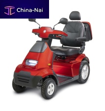 Electric mobility scooter Afiscooter S44-wheelwith case