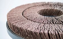 Disc brush abrasivedeburringmetal