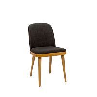 Contemporary chair MYDEMindoorfabricwooden base