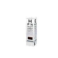 Illuminated eye chart