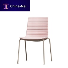 Contemporary chair AIRAindoorfabricpolished aluminum