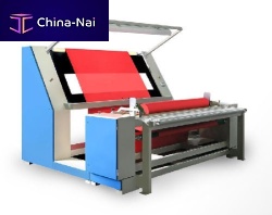 Fabric inspection machine with winder ISP 220tensionlesswith platform