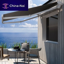 Retractable awning Line Barmotorizedpatiowhite