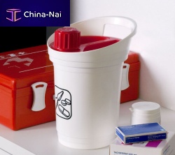 Polypropylene waste bin SAFETY-maxfor medical waste