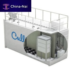 Water domestic wastewater treatment plant MEMBRANE BIOREACTORsludgemetalmobile