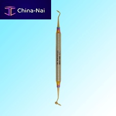 Double-ended dental plugger 1301-1435Hfor dental restorationsstainless steelfor composites