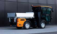 Airport snow plow Pony P3.0for airport runwaywith brush