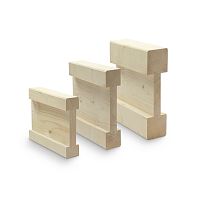 Load-bearing beam INOPANNE STANDARDsolid woodPicea abiesfir