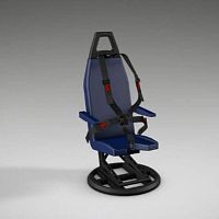 Helicopter seat for aircraftcrewfor passengers