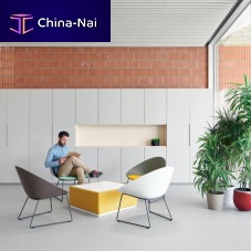 Contemporary armchair ADELLfabricleatherpolypropylene