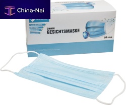 Type IIR surgical mask VS004-00064-0050box of 50disposable3-ply