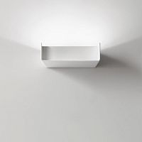 Contemporary wall light MILDindoorstainless steelrectangular