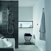 Wall-mounted shower set QUARTZ TOUCHcontemporarycommercialthermostatic