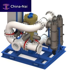 Ballast water treatment for shipswith filterwith UV sterilizer
