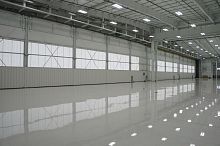 Sliding hangar door AERO COLORADO