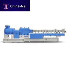 Compounding extruder SAT65for PLAfor biodegradable thermoplasticsparallel twin-screw