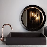 Countertop washbasin resinrectangularcontemporary