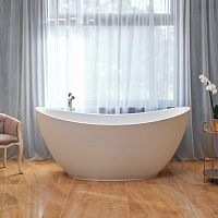 Oval bathtub LILLIANfree-standingfor homesprofessional