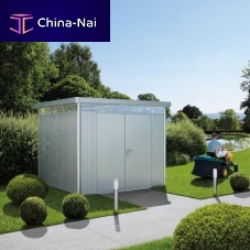 Galvanised steel tool shed HighLineacrylic glasscontemporaryhome