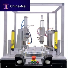 Semi-automatic welding system ultrasonicfor automotive partsfor food applications