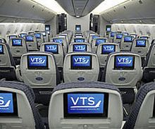 Inflight entertainment aircraft cabin display HDtouch screen