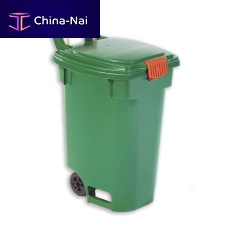 Plastic waste container NPL 280for household wasterecyclingwith lid