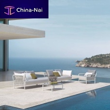Contemporary lounge garden set CARO Loungealuminumhomecommercial