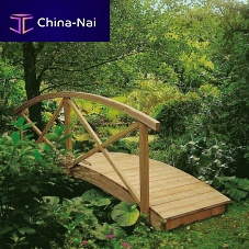 Wooden bridge RIALTOtrusspedestrianfixed