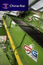Linear vibrating screener CPScreenfor bulk materials
