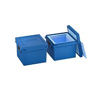 Aircraft cabin storage container va-Q-box